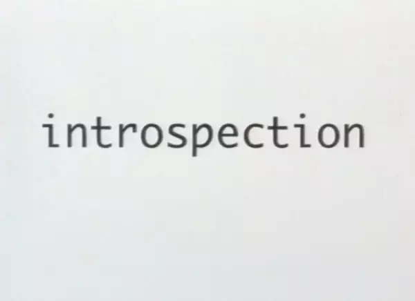 Capa de Introspection