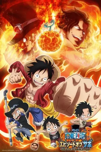 Capa de One Piece: Episode of Sabo - 3 Kyoudai no Kizuna Kiseki no Saikai to Uketsugareru Ishi