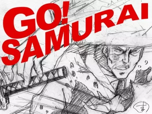 Capa de Go! Samurai
