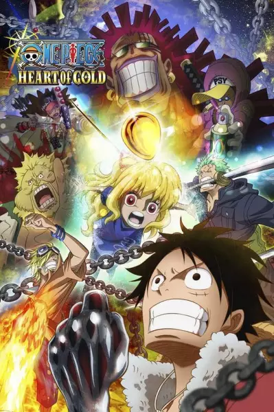 Capa de One Piece: Heart of Gold