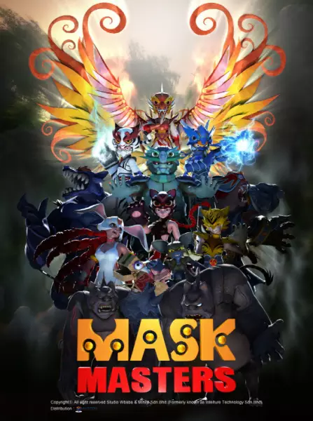 Capa de Mask Masters