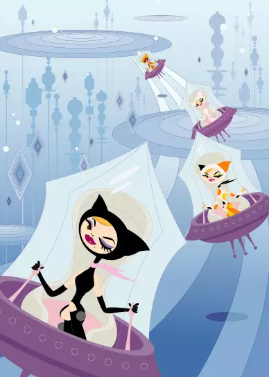 Capa de Nyancos: Hello! Our Brilliant Future Digest