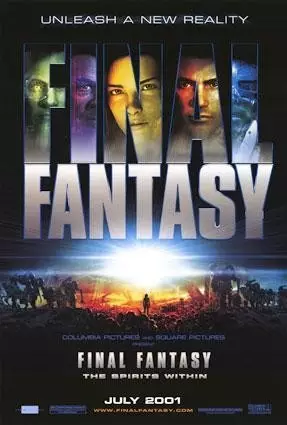Capa de Final Fantasy: The Spirits Within