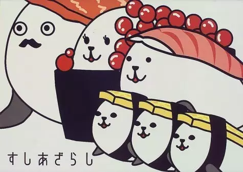 Capa de Sushi Azarashi