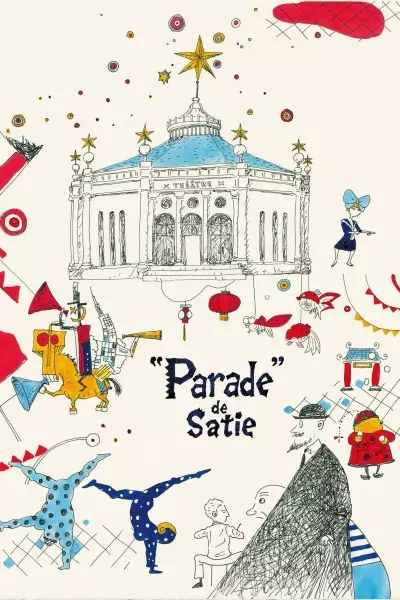 Capa de "Parade" de Satie