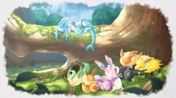 Capa de Eevee to Colorful Friends