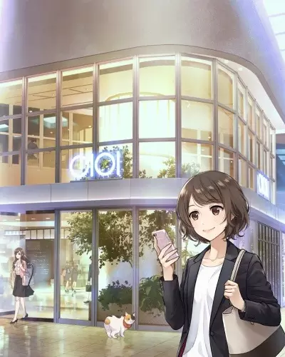Capa de Neko ga Kureta Marui Shiawase