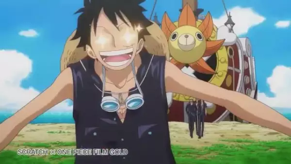 Capa de Scratch x One Piece Film: Gold