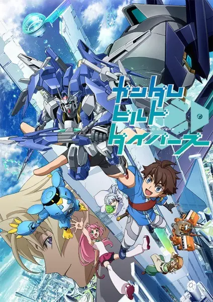 Capa de Gundam Build Divers