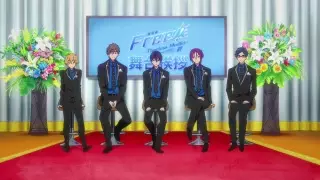 Capa de Free! Movie 1: Timeless Medley - Kizuna - Character Butai Aisatsu
