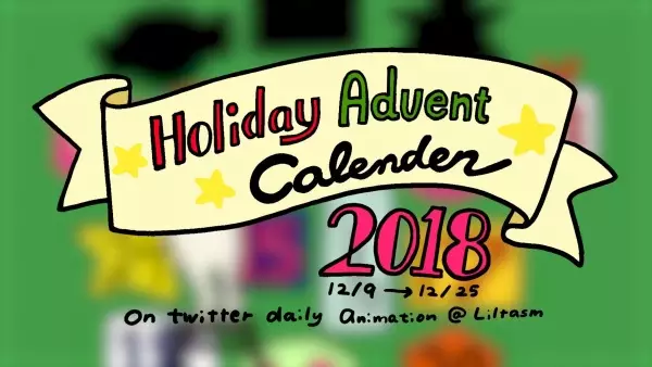 Capa de Holiday Advent Calendar 2018