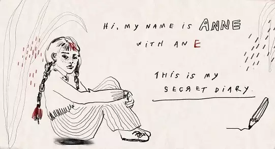 Capa de Anne's Secret Diary