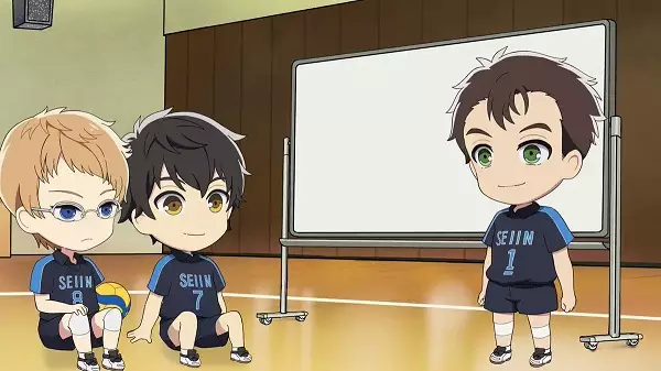 Capa de 2.43: Seiin Koukou Danshi Volley-bu Mini Anime