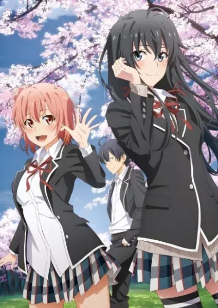 Capa de Yahari Ore no Seishun Love Comedy wa Machigatteiru. Kan: Dakara, Shishunki wa Owarazu ni, Seishun wa Tsuzuiteiku.