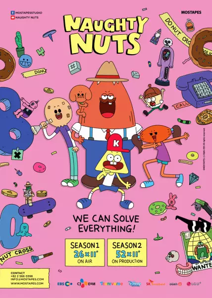 Capa de Naughty Nuts