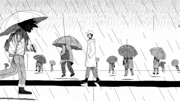 Capa de Forever Rain