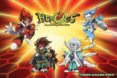 Capa de Heroes: Battle Disk Densetsu
