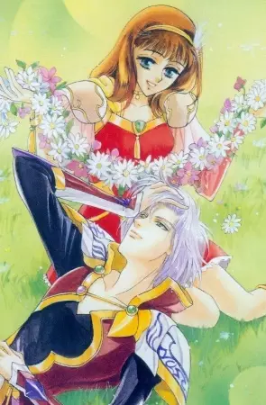 Capa de Angelique: Shiroi Tsubasa no Memoire