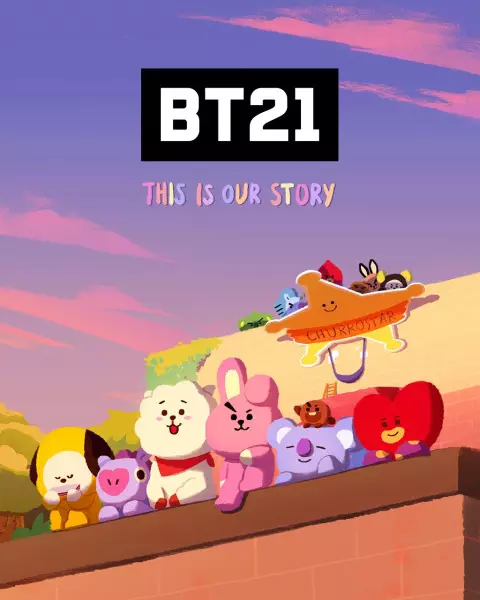 Capa de BT21 Original Story