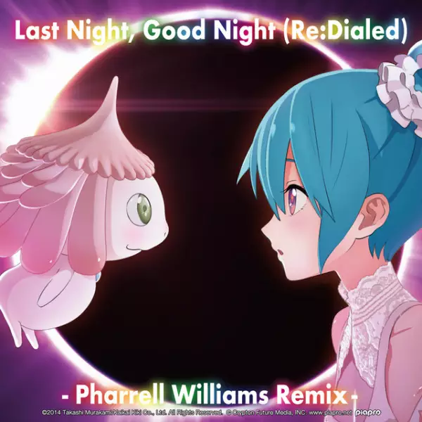 Capa de Last Night, Good Night (Re:Dialed): Pharrell Williams Remix