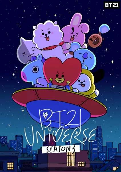 Capa de BT21 Universe 3 Animation