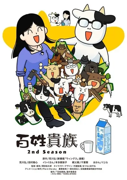 Capa de Hyakushou Kizoku 2nd Season