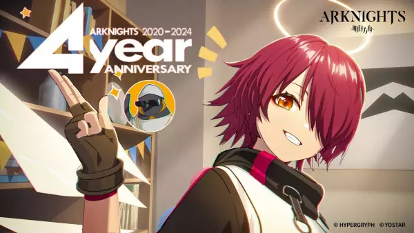 Capa de Arknights 4th Anniversary PV
