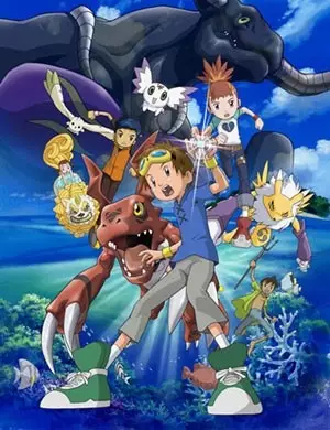 Capa de Digimon Tamers: Boukensha-tachi no Tatakai