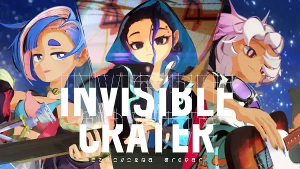 Capa de Invisible Crater