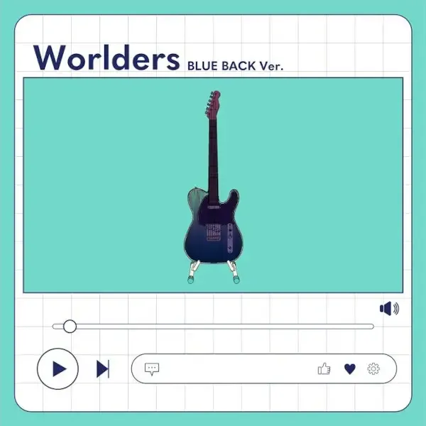 Capa de Worlders (Blue Back Ver.)