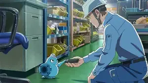 Capa de Motoyama Seisakusho 100-shuunen Animation