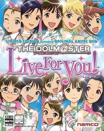 Capa de The iDOLM@STER Live For You!