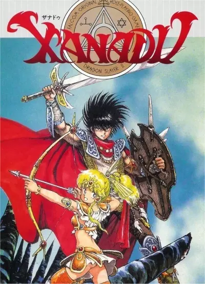 Capa de Xanadu Dragonslayer Densetsu