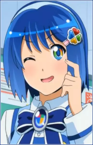 Capa de Madobe Nanami no Windows 7 de PC Jisaku Ouen Commercial!!