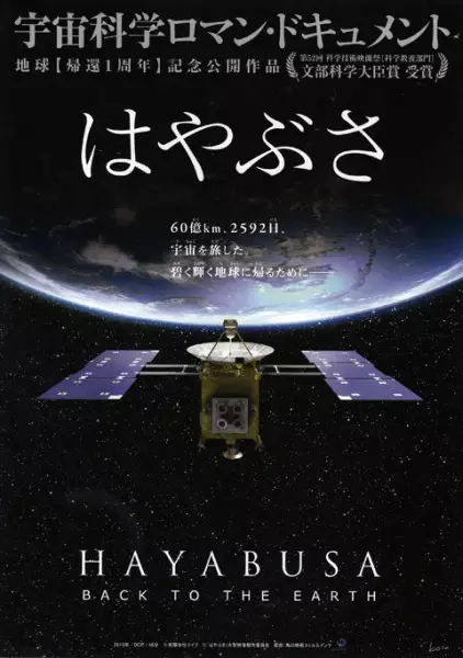 Capa de Hayabusa: Back to the Earth