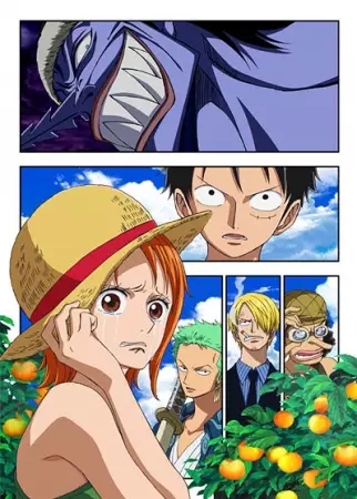 Capa de One Piece: Episode of Nami - Koukaishi no Namida to Nakama no Kizuna