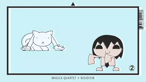 Capa de Mahou Shoujo Madoka★Magica Movie 3: Hangyaku no Monogatari - Magica Quartet x Nisioisin