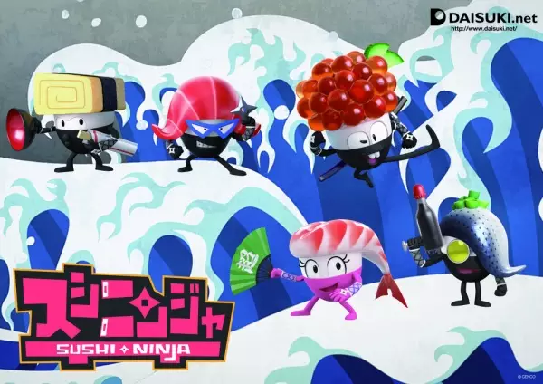 Capa de Sushi Ninja