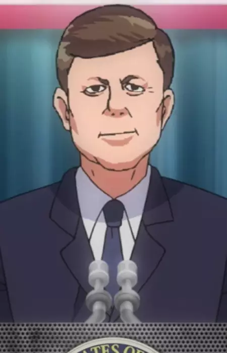imagem de capa do personagem John F. Kennedy