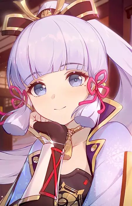 imagem de capa do personagem Ayaka Kamisato