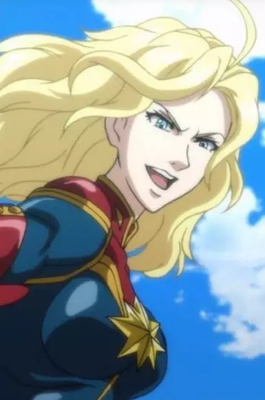 imagem de capa do personagem Carol Danvers