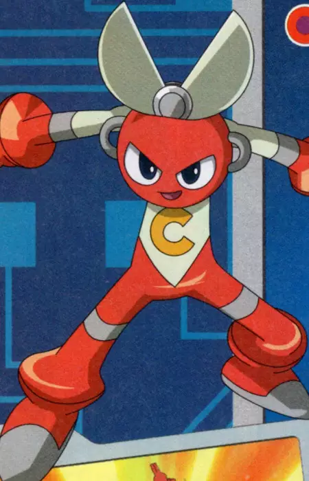 imagem de capa do personagem CutMan.EXE