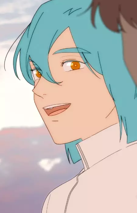imagem de capa do personagem Blue-haired Saio