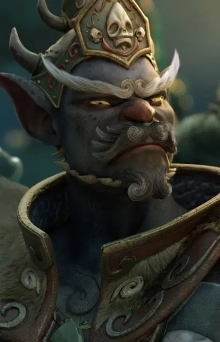 imagem de capa do personagem King White Brows