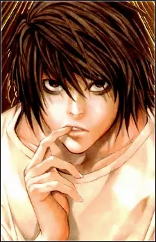 imagem de capa do personagem L Lawliet
