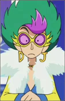 imagem de capa do personagem DJ Peacock