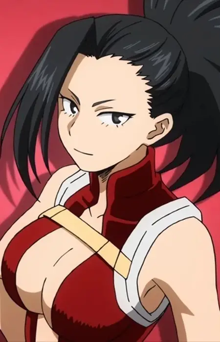 imagem de capa do personagem Momo Yaoyorozu